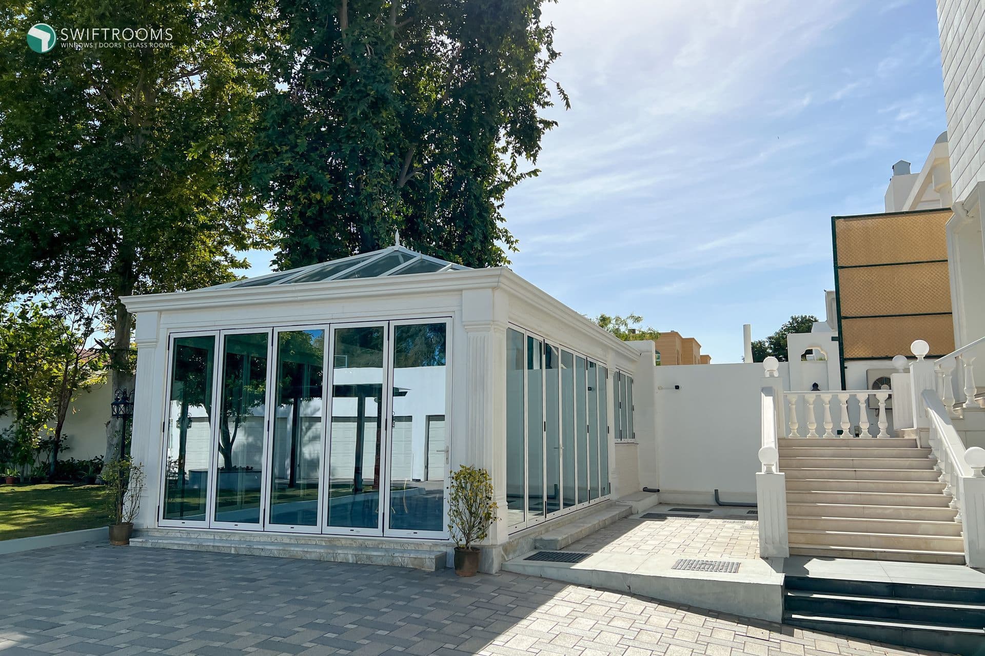 Glass Room, Abu Dhabi — Garden Room installation by Swiftrooms, image 9