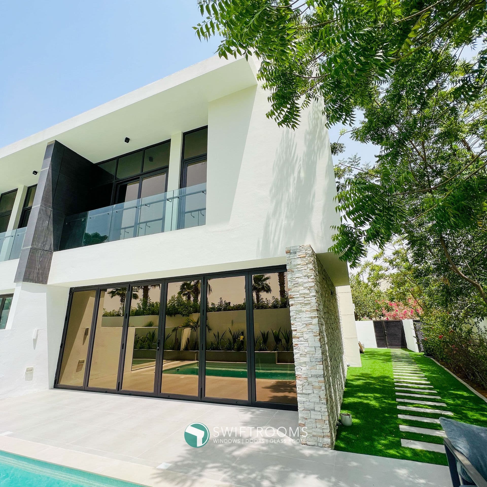 Brookfields, Damac Hills — Residential Villa installation by Swiftrooms, image 2