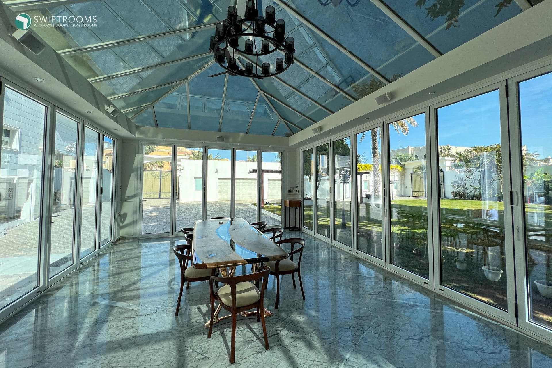 Glass Room, Abu Dhabi — Garden Room installation by Swiftrooms, image 7