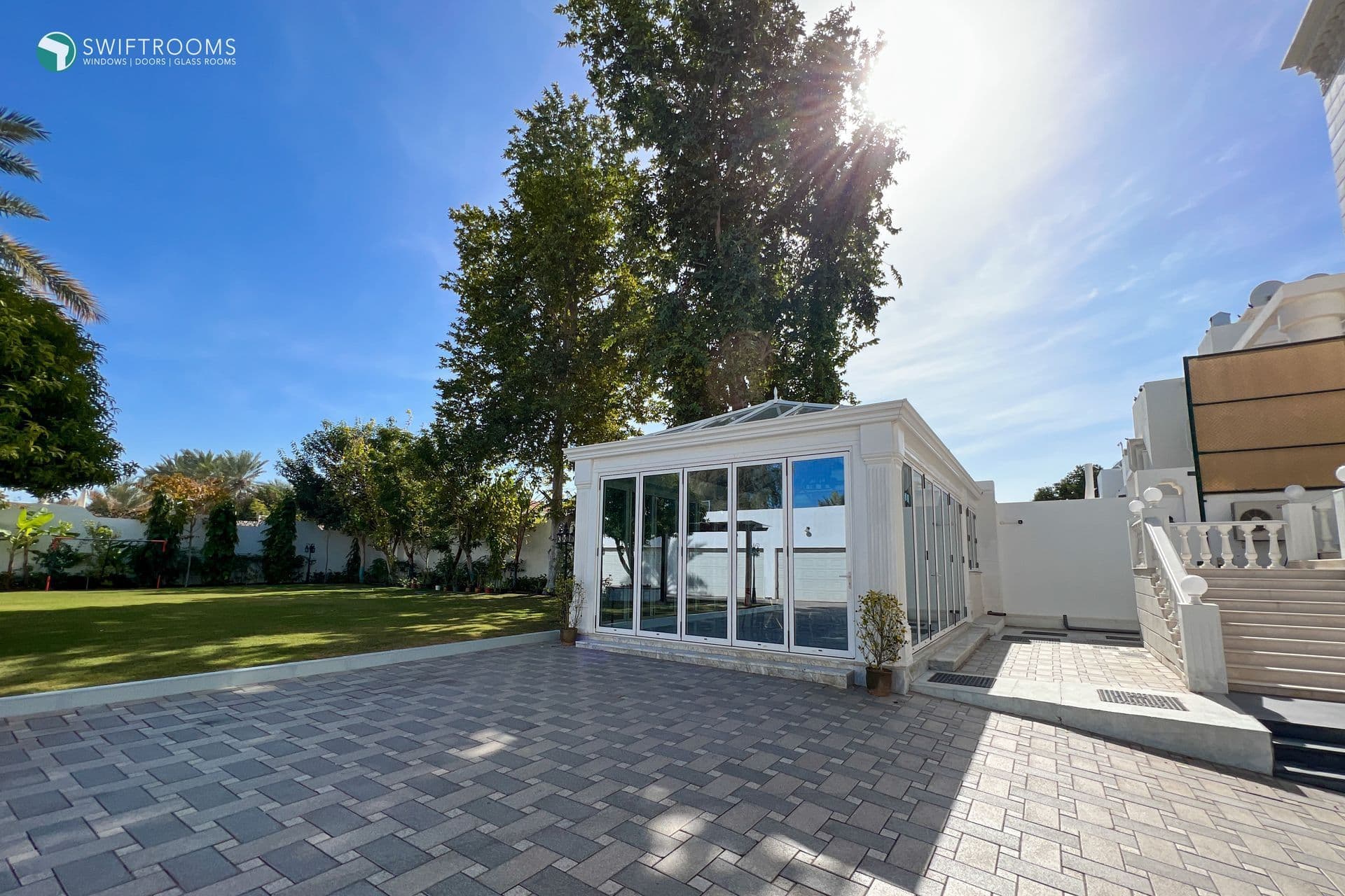 Glass Room, Abu Dhabi — Garden Room installation by Swiftrooms, image 8
